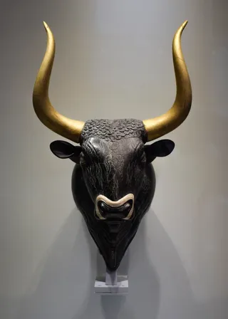 公牛、头、角、金牛座、黑色、十二生肖、雕像、有角