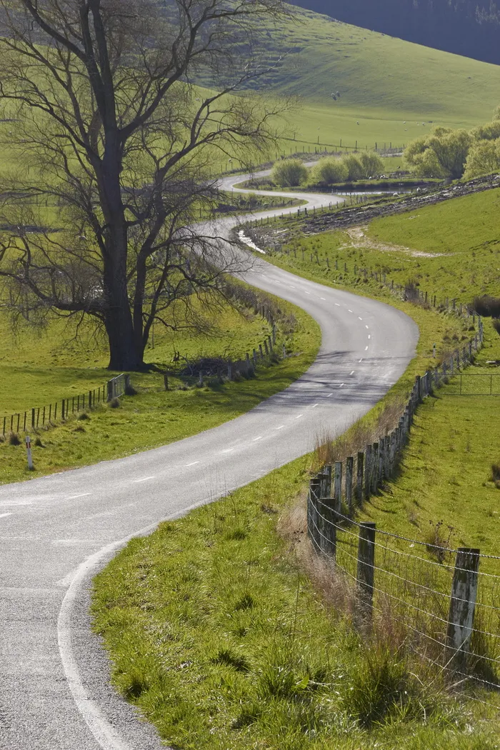 蜿蜒的道路，s曲线，弯道，风景，风景，风景，道路，曲线