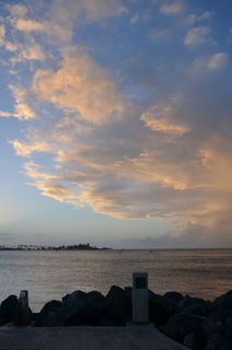 日落，风景，蓝天，天，海，水，云天，风景-自然