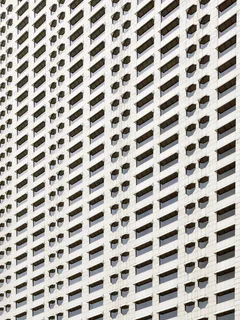 白色建筑平面墙纸