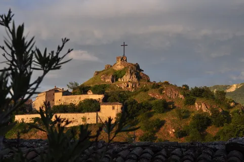 Pennabili、valmarecchia、upstream、cross、sunset、architecture、Build structure、building exterior