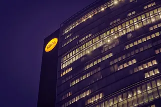 建筑、摩天大楼、天际线、现代、城市、天空、镜像、立面