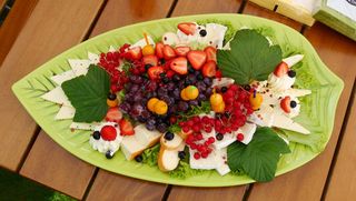 Wurstplate，零食，吃，食品和饮料，食品，新鲜，健康饮食，水果