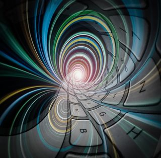 螺旋灯壁纸、多媒体、网络、互联网、计算机、黑客、犯罪、安全