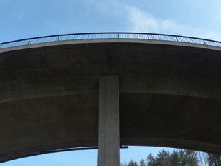 桥, 路, 曲线, 道路建设, 桥, 路, 架构, 高桥