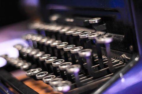 打字机、打字机、乡村风格、老式、字母、机器、复古、科技