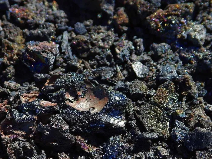 熔岩，石化，冷，火山作用，岩石，熔岩流，火山，全框架