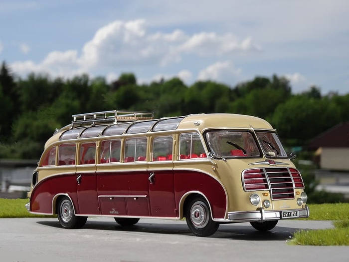 汽车模型、长途客车、modellbus、setra s8、kässbohrer、oldtimer、历史、交通方式