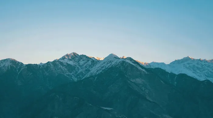 雪山景观摄影