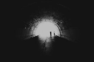 西班牙，altea，地下通道，小插曲，剪影，冒险，朋友，夜晚