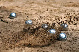 游戏, 保龄球, 抛出, 球体, 球, 播放, 沙子, 乐趣