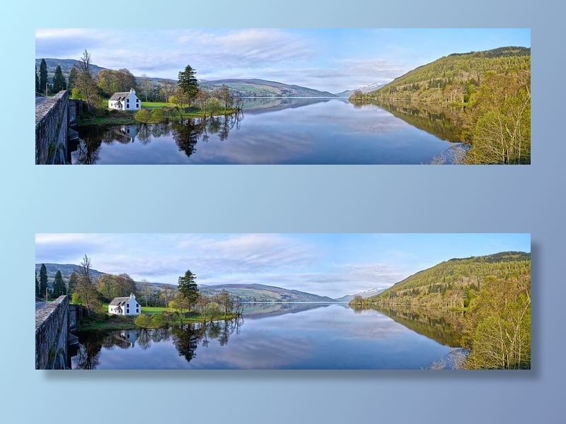 山，风景，户外，全景，倒影，河流，风景，水