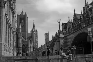 根特、根特、比利时、教堂、欧洲、建筑、旅行、中世纪