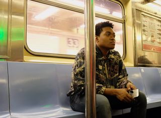 美国纽约，夹克，黑色，赛百味，美国纽约，男士