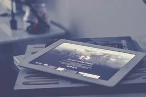 打开、白色、ipad、黑色、surface、平板电脑、电脑、书籍