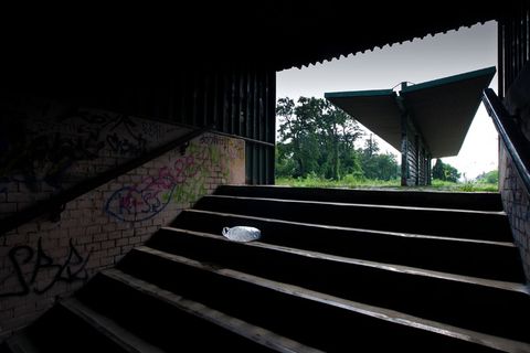 奥波尔、西里西亚、火车站、建筑、已建结构、树木、白天、建筑外部