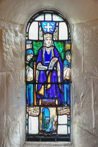 scone palace，苏格兰，彩色，玻璃，教堂，窗户，宗教，建筑