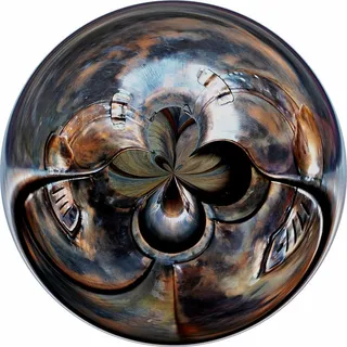 球，区域，抽象，现代艺术，关于，艺术，白色背景，裁剪