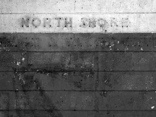 索尔顿海，美国，建筑，墙，blovk墙，对比，北岸，破碎