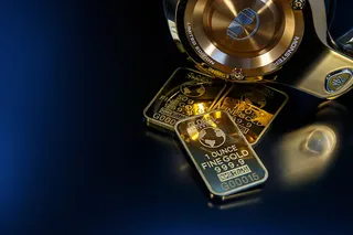 1盎司，黄金，金条，黄金，黄金就是金钱，商业，金钱，全球黄金