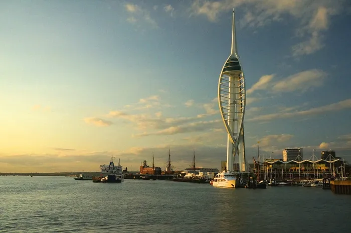 大三角帆, 塔, 朴茨茅斯, 海港, 端口, 海事, 遗产, 朴茨茅斯历史造船厂