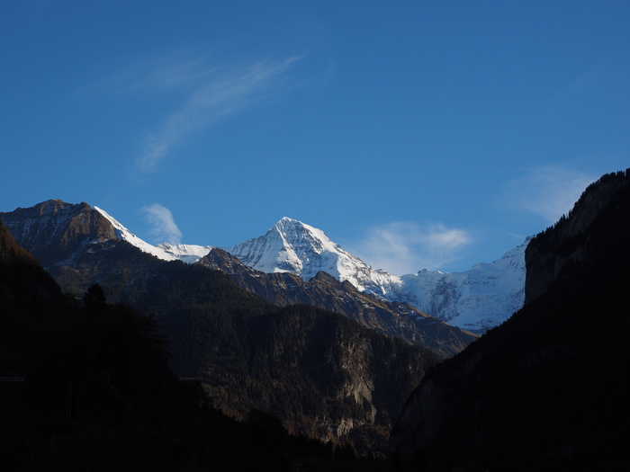 monk，mountain panorama，mountain，4000系列，lauterbrunnen，mountain peak，mountain range，bernese alps