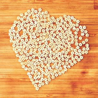 心形花墙艺术，木材，地板，星星，拼图，心，爱，背景