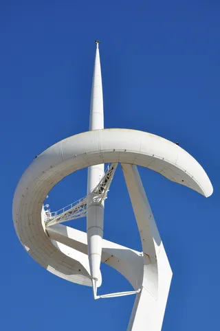 巴塞罗那，城市，天线，移动电话，加泰罗尼亚，城市，建筑，城市