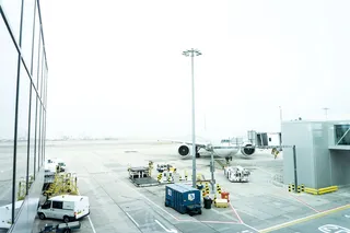 英国，希思罗机场，旅行，雾，飞机，秋天，城市，多云