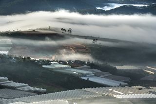 灰色波纹镀锌铁皮