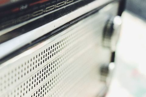 无线电，苏联，老式，选择性聚焦，特写，技术，室内，无人