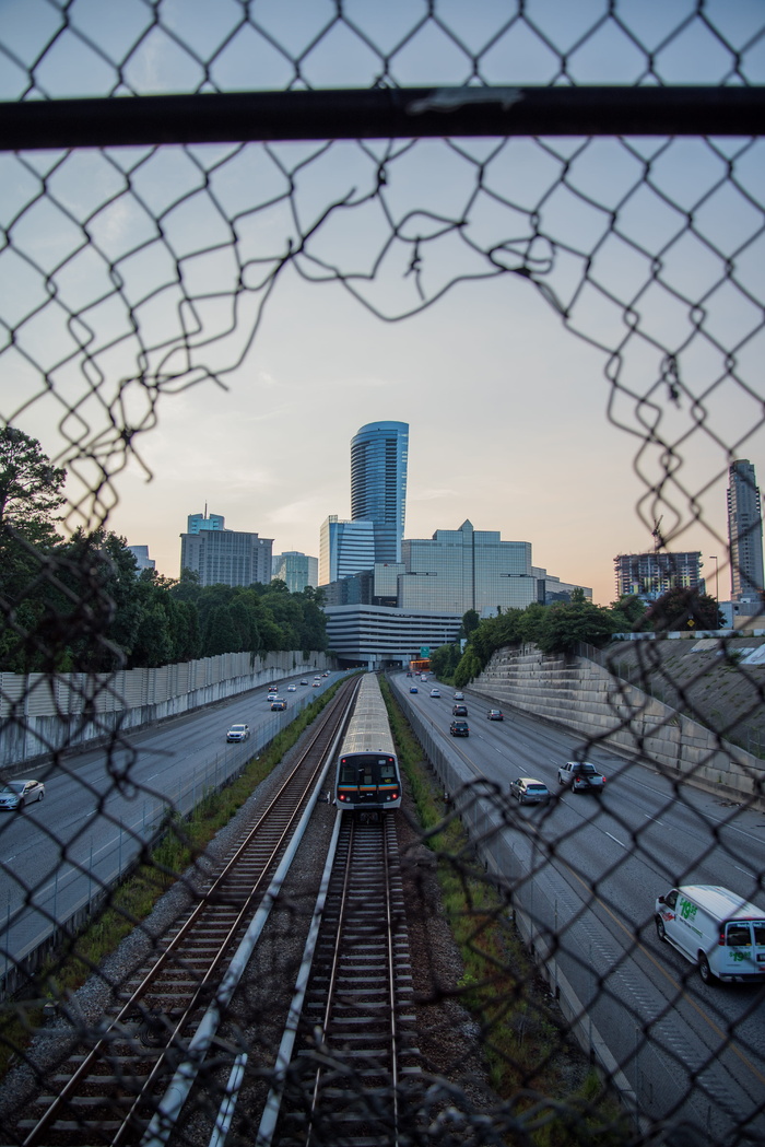 亚特兰大，巴克黑德，美国，skyscapers，atl，建筑物，乔治亚州，城市