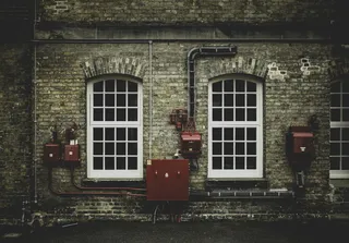 英国查塔姆，历史造船厂查塔姆，红色，历史，英国，造船厂，码头