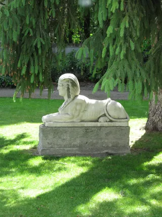 花园，雕像，公园，雕塑，石头，雕像，公园，艺术品，人物