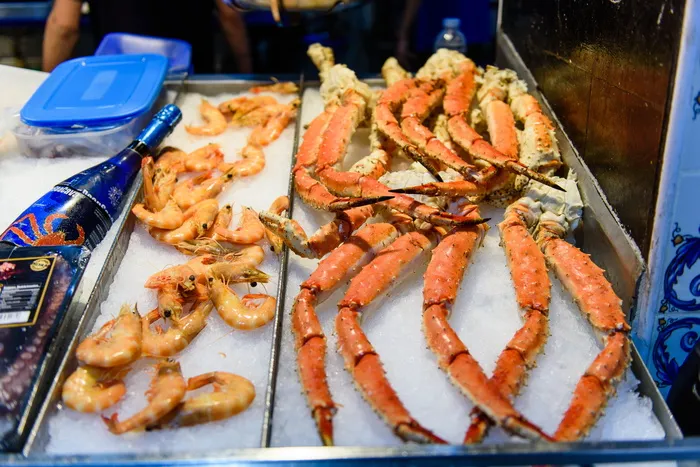 海鲜，食物，人，人，圣克鲁斯，西班牙，动物，龙虾