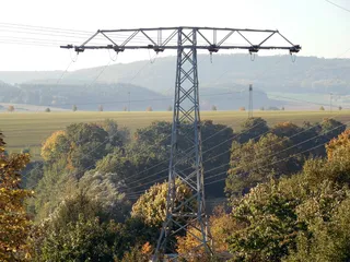 strommast，elktrizitaet，电力线，能源，电流，线路，elektrik，景观