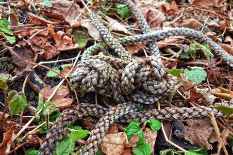 绳子，结，线圈，捆扎，扭曲，连接，捆扎，紧固