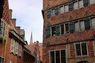 不来梅，胡珀街，历史，市中心，建筑，名胜古迹，胡同，建筑外观