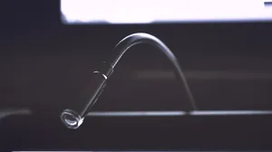 水槽，管子，黑白，钢制，波基，模糊，浅色，深色