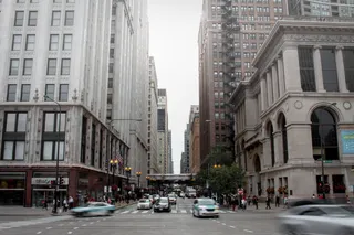 美国、芝加哥、城市、出租车、建筑、建筑、建筑结构、建筑外观