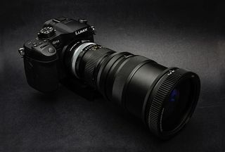 黑色，lumix单反相机，表面，相机，lumix，镜头，手动，快门