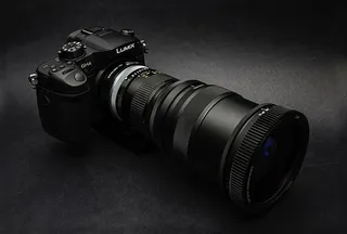 黑色，lumix单反相机，表面，相机，lumix，镜头，手动，快门