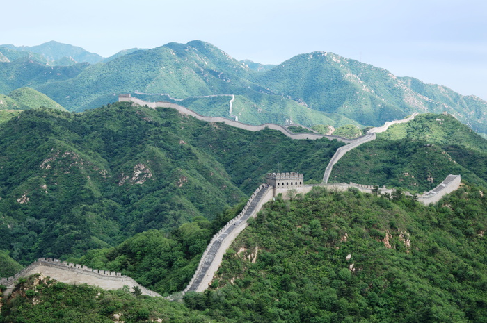 长城，长城，中国，长城，八达岭，山，风景，山脉