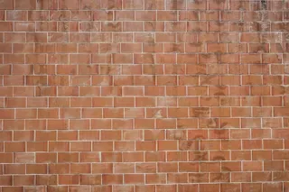 褐色混凝土砖墙