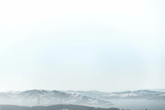 桥，冷，日光，雾，雾，风景，光，山
