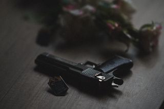 武器，手枪，武器，枪，弹药，pez分配器，军火库，子弹