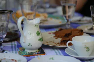 奥地利，基茨比厄尔，卡菲，库臣，房子，聚会，碗，咖啡