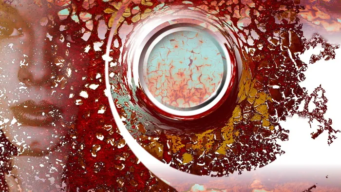 墙纸，女人，肖像，女人肖像，铁锈，材料，adobe，adobe photoshop