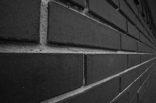 美国、糖地、黑白、砖、伯爵、深度、墙、建筑结构