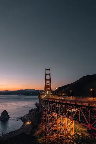 旧金山夜景照片